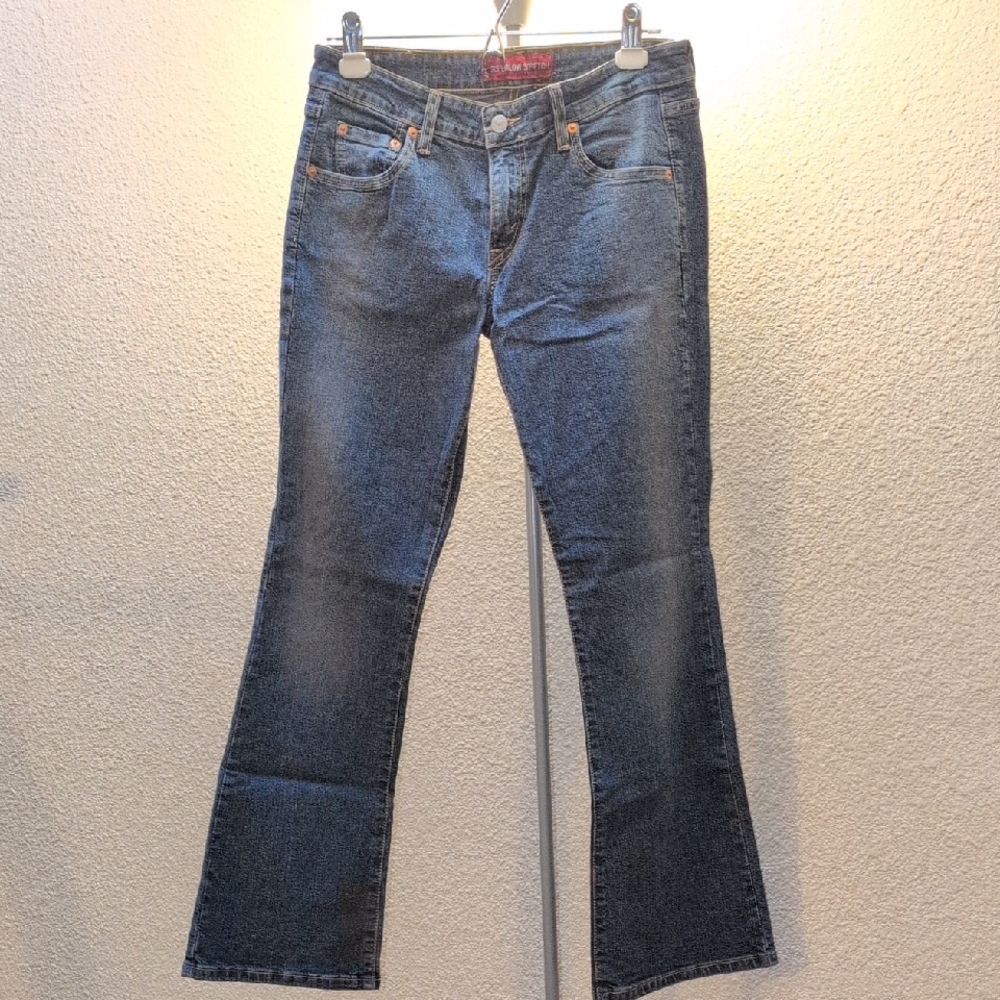 Levi's Dark Blue Flare Women's Jeans